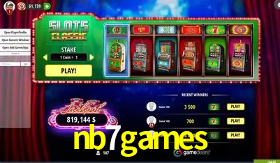 Descubra o Mundo do Cassino Online com nb7games